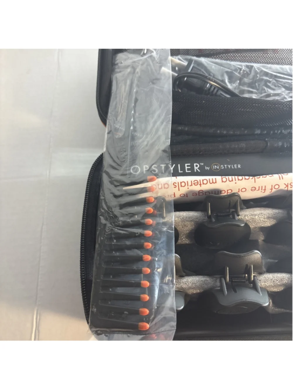 InStyler TopStyler Heated Ceramic Styling Shells Hair Curler System Case 1202
